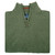 Albert and Maurice Mens Netherton Zip Neck Jumper Olive