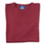 Albert and Maurice Mens Bosbury Seawool Crew Neck Jumper Wine
