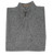 Albert and Maurice Mens Netherton Lambswool Quarter Zip Jumper Grey Marl