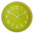 Acctim Abingdon Wall Clock 25.5cm - Lime Green 21895