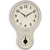 Acctim Kitchen Time 20cm Timer Quartz Retro Style Domed Glass Lens Cream Wall Clock 21592