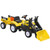 HOMCOM Pedal Go Kart Ride on Excavator - Yellow