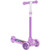 AIYAPLAY Kids 3 Wheel Scooter for 2-6 Years Old w/ Adjustable Height, Purple