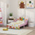 AIYAPLAY Toddler Bed, Cute Animal-Themed Kids Bed Frame, 143 x 77 x 60cm