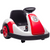AIYAPLAY Kids Bumper Car with 360-Degree Rotation Spin, Safety Belt - Red