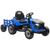 AIYAPLAY Ride on Tractor and Trailer, 12V Electric Ride on Tractor - Blue