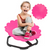 AIYAPLAY Sensory Spinning Chair, Kids Swivel Chair - Pink