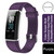 AQ200 Color Screen Multi Functional Heart Rate & Sleep Monitor Tracker - Purple