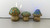 Set of 3 Mushrooms with Light
