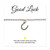 Horseshoe Charm Silver Beaded Bracelet - Good Luck Message Card Included