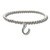 Horseshoe Silver Beaded Bracelet - Good Luck Gift for Bridesmaids, Graduation, Driving Test - Stylish and High-Quality