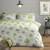 Caroline Floral 200 Thread Count Cotton Rich Duvet Set Green - Single Bed