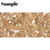 Decorative Cork Wall Tiles - Beige - Sample - 1 Strip