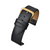 Black Buffalo Grain Leather Watch Strap 18mm
