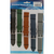 1555.05 22MM 2X Extra Long Mix Colour Leather Watch Straps Pack of 5