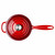 Cerise Red Top View Le Creuset 16cm Cast Iron Saucepan Cerise Red Top View Le Creuset 16cm Cast Iron Saucepan