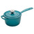 Teal Blue Le Creuset 16cm Cast Iron Saucepan Teal Blue Le Creuset 16cm Cast Iron Saucepan