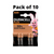 Duracell Plus MN2400+ AAA Alkaline Batteries 4 Per Card- Box of 10