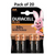 Duracell Plus MN1500+ 150% Extra Life Power Boost AA Alkaline Batteries 4 Per Card- Box of 20