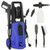 DURHAND Portable Power Washer 1800W, 150 Bar, 510 L/h for Garden, Car, Blue