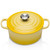 Soleil Yellow Le Creuset 18cm Cast Iron Casserole Dish Soleil Yellow Le Creuset 18cm Cast Iron Casserole Dish