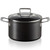 Side View Le Creuset Toughened Non-Stick Deep Casserole With Glass Lid Side View Le Creuset Toughened Non-Stick Deep Casserole With Glass Lid