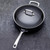 Front View Le Creuset Toughened Non-Stick Saute Pan With Glass Lid Front View Le Creuset Toughened Non-Stick Saute Pan With Glass Lid