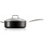 Side View Le Creuset Toughened Non-Stick Saute Pan With Glass Lid Side View Le Creuset Toughened Non-Stick Saute Pan With Glass Lid