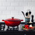 Ceris Red On The Hob Le Creuset 32cm Bouillabaisse Casserole Dish