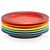 Le Creuset Stoneware Rainbow Set Of 6 Side Plates