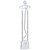 Upright Garment Clothes Steamer, 45s Fast Heat-up, 1.7L Tank White w/