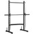 HOMCOM Adjustable Squat Rack with Pull Up Bar and Barbell Bar for Home Gym