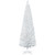 1.8m 6ft Artificial Pine Pencil Slim Christmas Tree with 390 Branch Tips White
