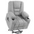 HOMCOM Riser and Recliner Chair w/ Remote, Lift Chair for Elderly, Light Grey - Default Title
