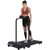 HOMCOM 2.5HP Folding Treadmill Walking Pad with Remote Control, 1-10KM/H