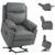 HOMCOM Power Lift Chair Electric Riser Recliner with Remote Control - Charcoal grey