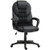 HOMCOM Executive Office Chair High Back Computer Chair with Armrests - Black