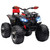 HOMCOM 12V Quad Bike ATV with LED Lights, Music, for Boys Girls - Red