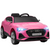 HOMCOM Kids Electric Ride-On Car/ w Remote Control, Lights, Music - Pink
