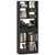 HOMCOM Freestanding Bookcase Display Shelf with Drawer for Home Office