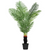 HOMCOM Artificial Areca Palm Tree with PE Leaves and Flocked Soil - 20cm x 150H cm