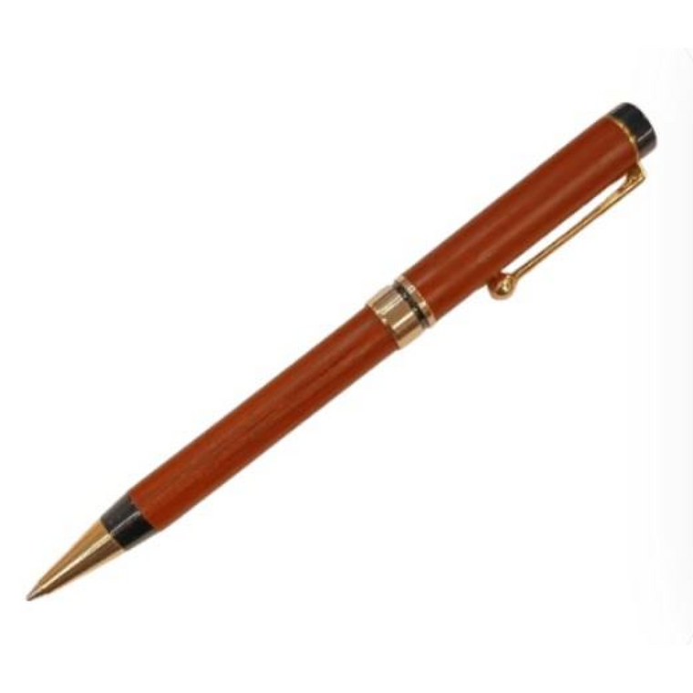 Imperial Wood Dark Brown Gold Trim Pen IMP321R