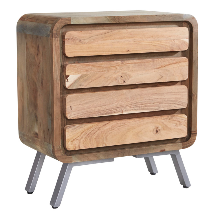 Aspen 4 Drawer Wide Chest