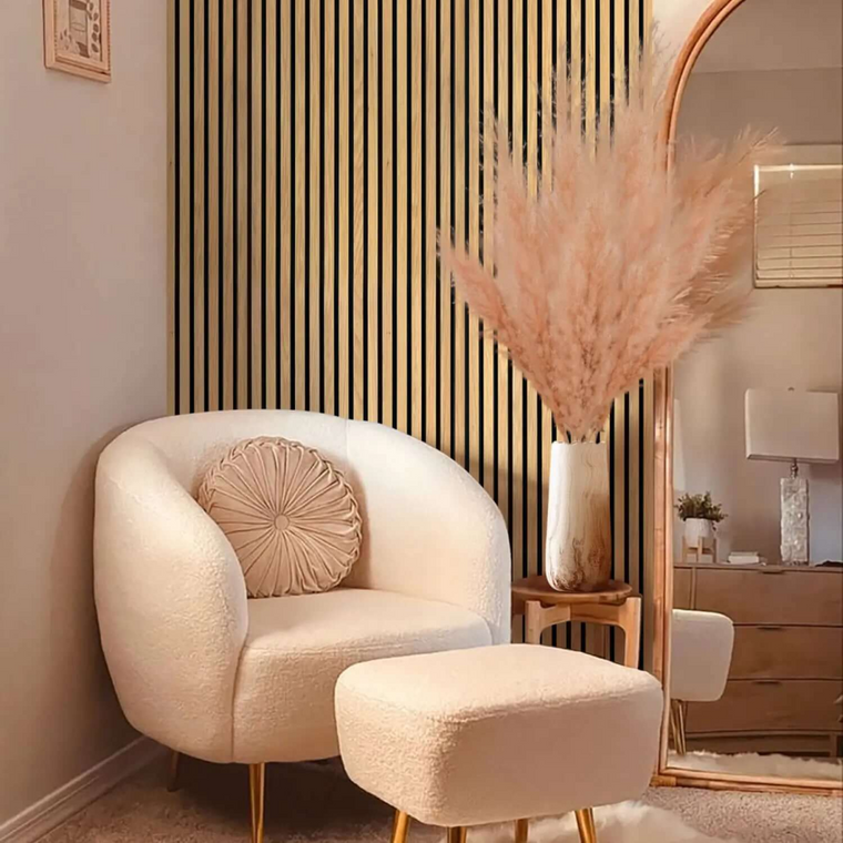 Natural Oak Acoustic Wall Panels (3 Pack)