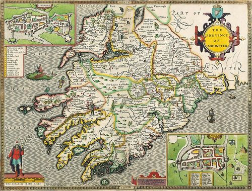 Munster Historical Map 1000 Piece Jigsaw Puzzle (1610)