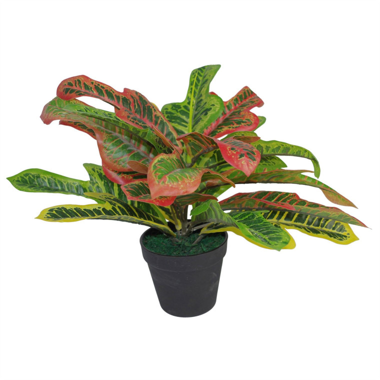 40cm Artificial Codiaeum Multicoloured House Plant