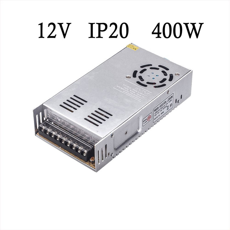 DC12V IP20 Indoor LED Driver Power Supply Transformer - 400W