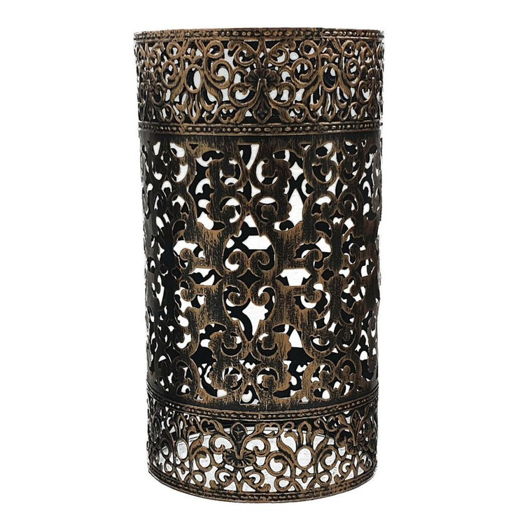 Industrial Retro pendant  lampshade barrel shaped Loft Style Metal Ceiling Lamp shade for pendant light ,wall lights - Brushed Copper