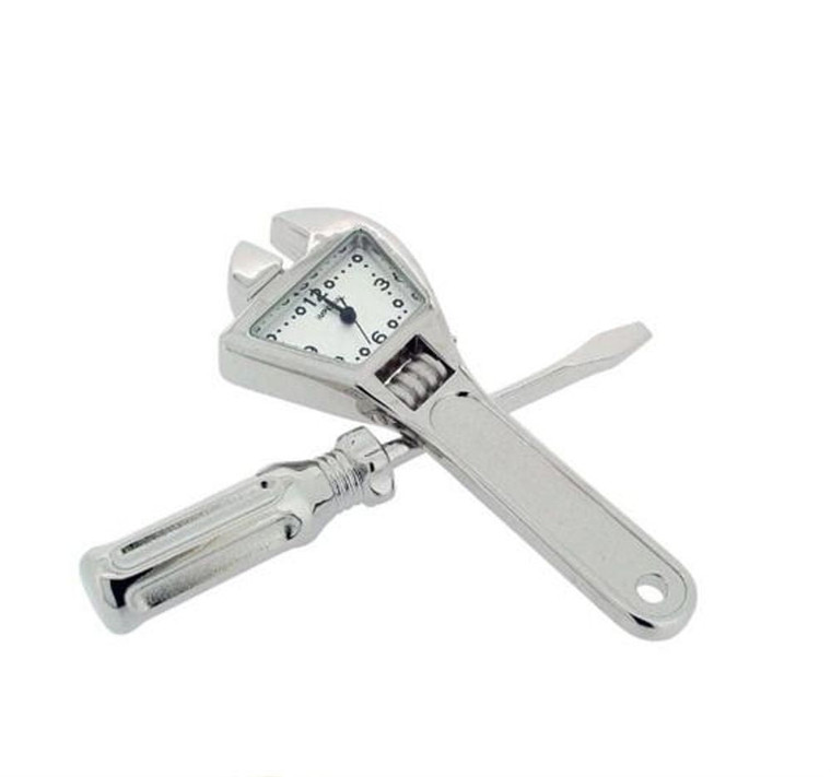 Premium Silver Plated Miniature Clock Tool Set - High Quality Brass - NOW ON CLEARANCE!