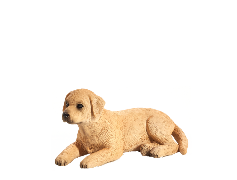 Labrador Puppy Toy Realistic Pet Dog Figurine